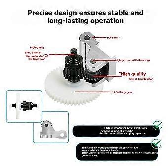 Geïntegreerde extrudertandwielset voor Flashforge AD5X filamenttoevoermechanisme, handgreep en tandwielen voor AD5X 3D-printeraccessoires