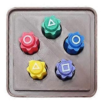 Set di giochi tradizionali Gong-gi, gioco di pietra Tossing & Catching, giochi per famiglie e partite, divertente gioco da tavolo Oktoberfest Giocattoli per alleviare lo stress