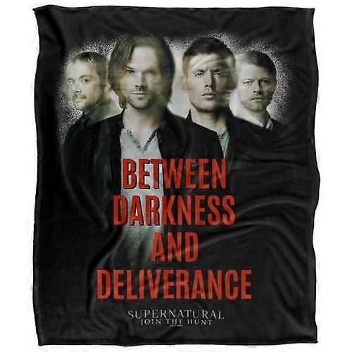 Supernatural Between Darkness Characters Blanket