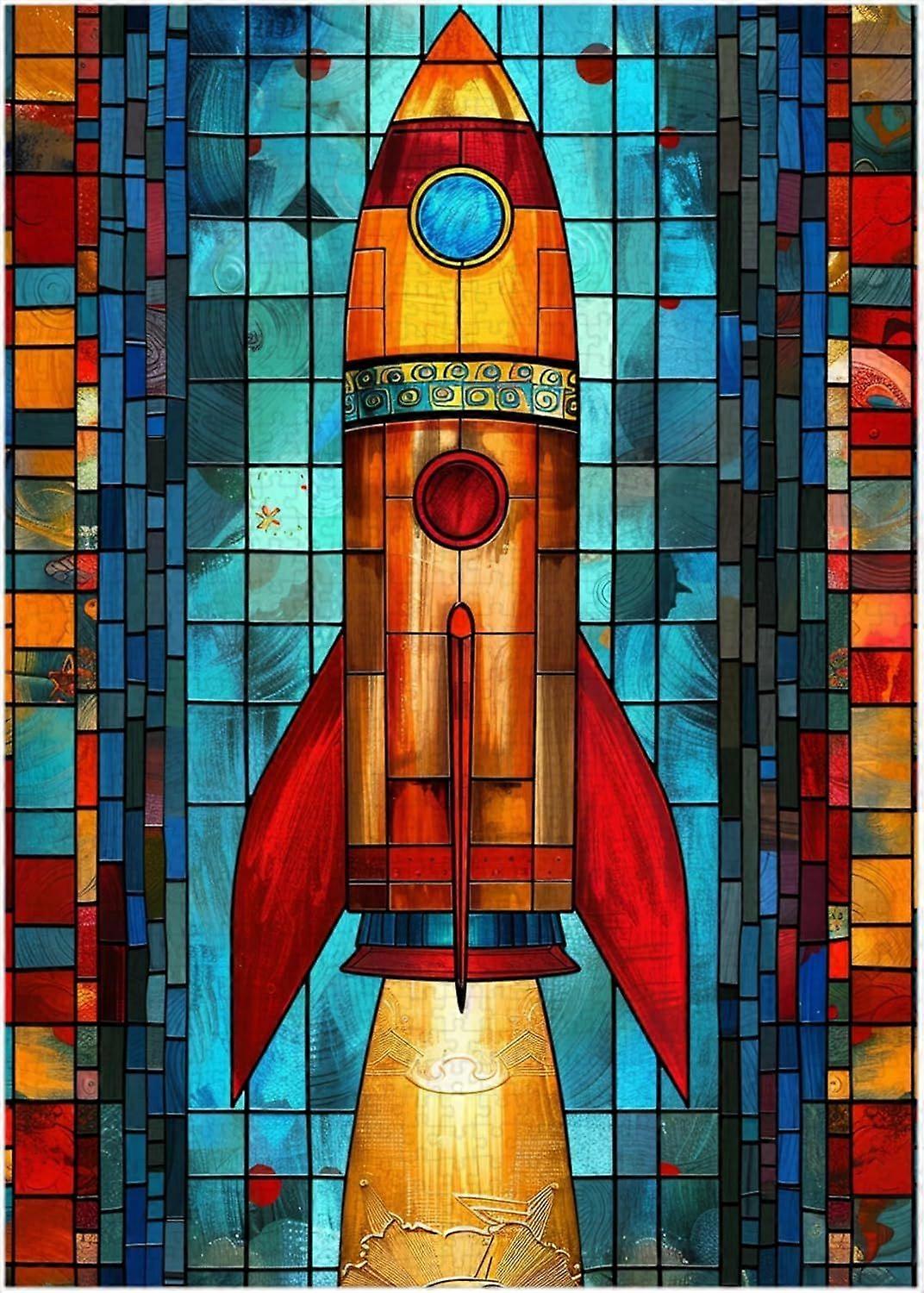 Rocket Jigsaw Puzzle AZQ204