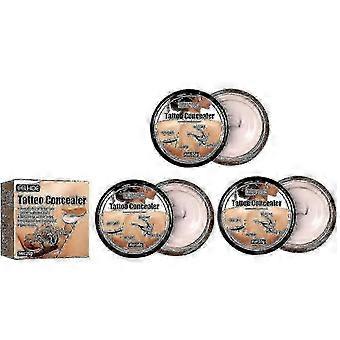 Tattoo Concealer Cover Tattoo Scar Birthmark Spot Waterproof Brightening Invisible Two-color Concealer -