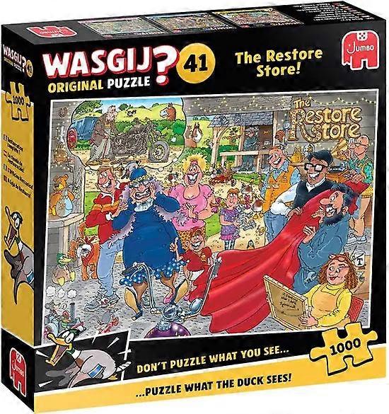 Wasgij Original 41 – Motorcycle Makeover! 1000-Piece Puzzle