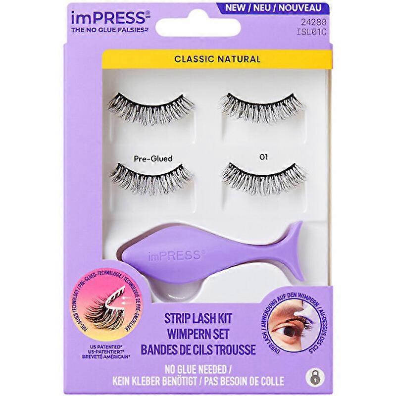 imPRESS No Glue Strip Lash 01