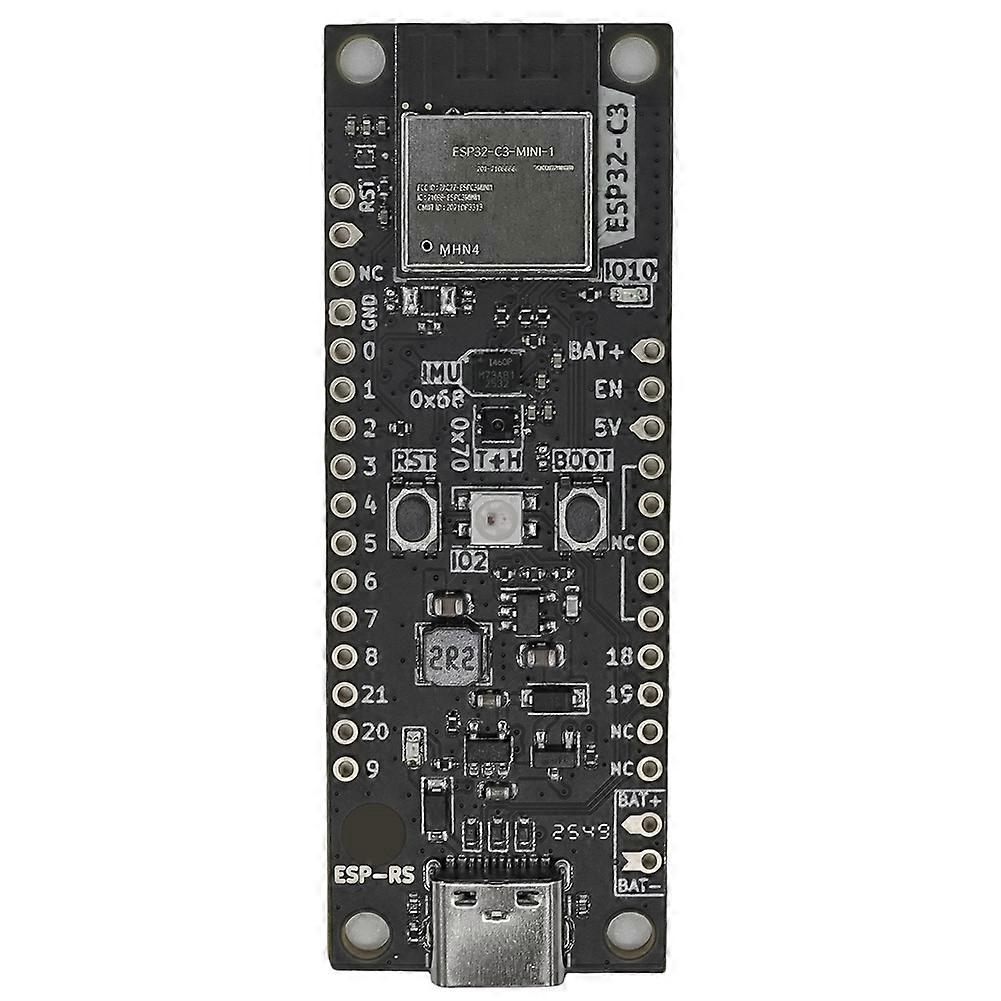 ESP32-C3-DevKit-RUST-2 Development Board, on-Board ESP32-C3-MINI-1 Module RUST Training Evaluation Board DIY Electronics