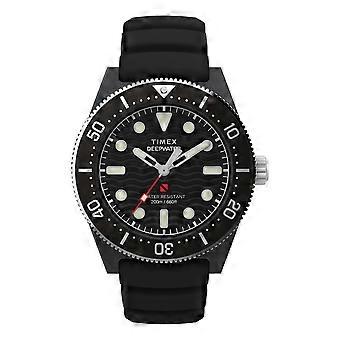Timex Deepwater Reef 200 44mm Synthetic Rubber Strap Watch TW2Y02200