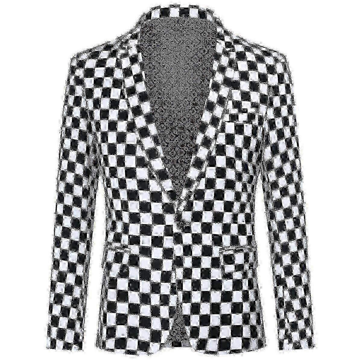 One button blazer compatible with men in compatible withmal casual design