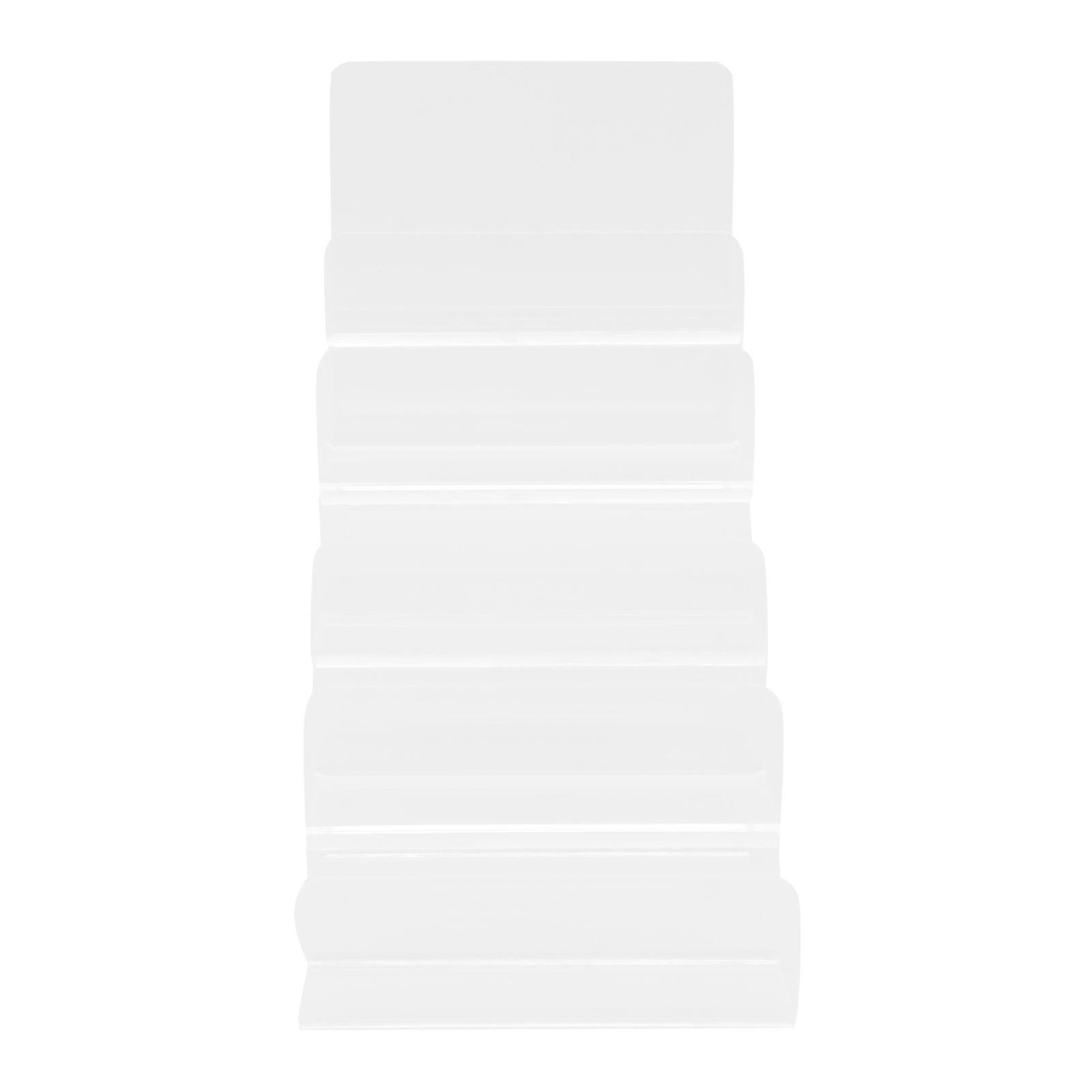 Multi-Layer Acrylic Wallet Display Stand for Storage 4Pcs Tabletop Rack