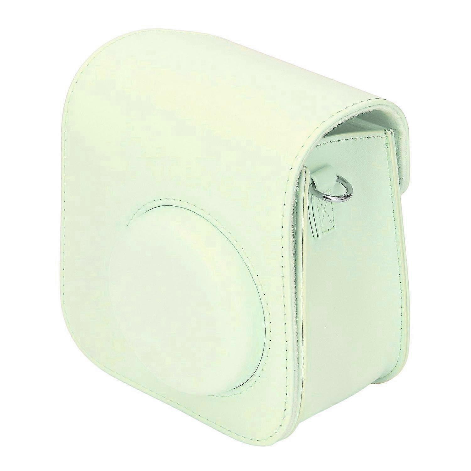 Instant Camera Protective Case with Removable Adjustable Strap Retro Rain Proof Scratch Resistant PU
