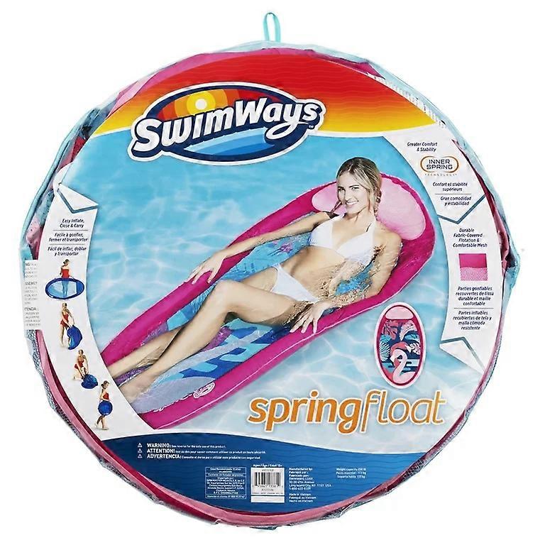 Spring Float Pink Inflatable Pool Lounger - Variant 18