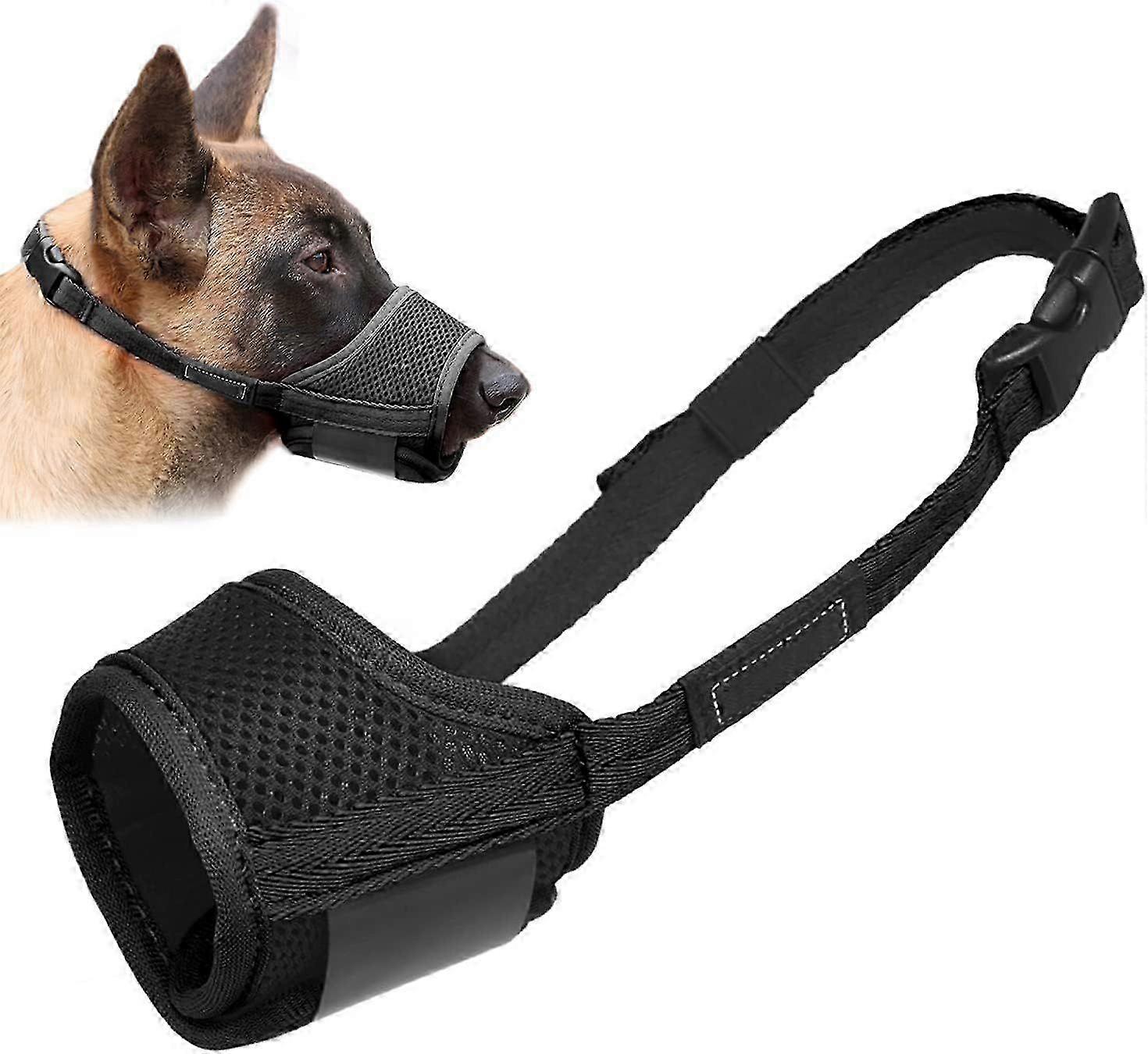 Comfort Adjustable Dog Muzzle Mesh