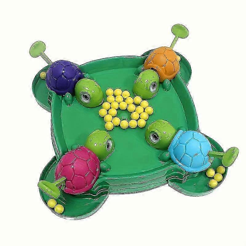 Press-Type Turtle Game With Beads