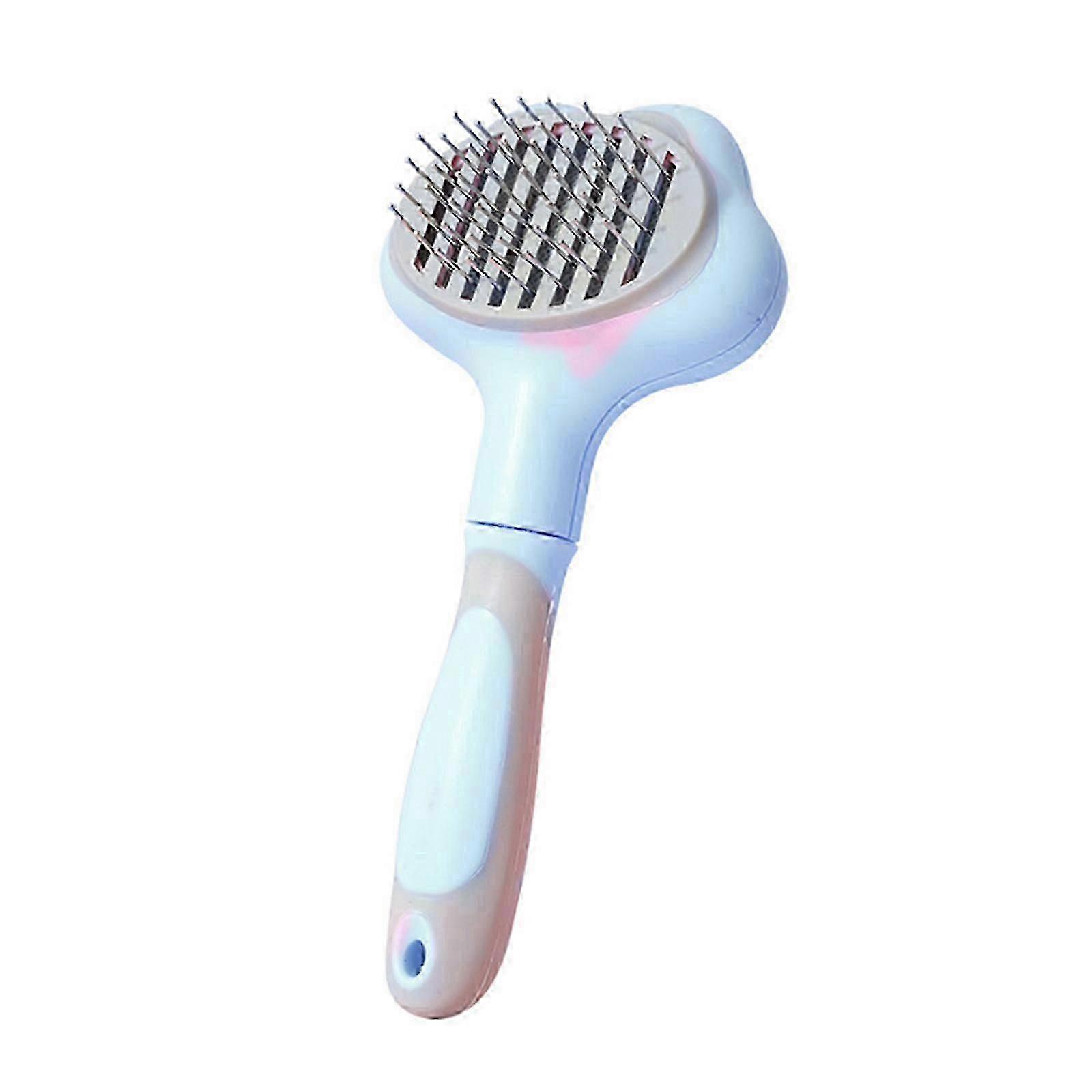 Dual Head Self Cleaning Slicker For Dogs Cats