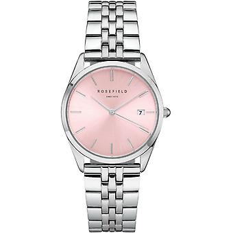 Rosefield Ace Quartz Analog Women's Watch with ACPG-A05 Stainless Steel Bracelet