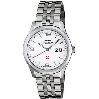 Swiss Military Quartz Analog Man Watch with SM34004.02 Stainless Steel Bracelet