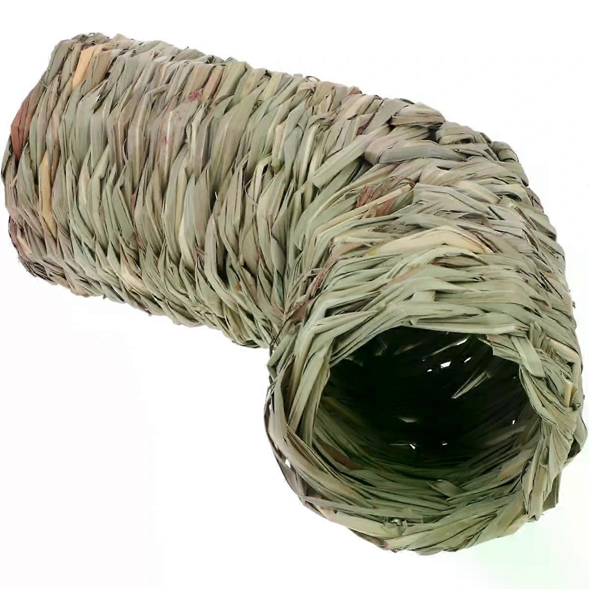Woven Tunnel Nest for Small Pets with Multiple Openings