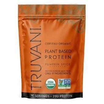 Truvani Plant Based Protein Powder Pumpkin Spice, 11 Oz