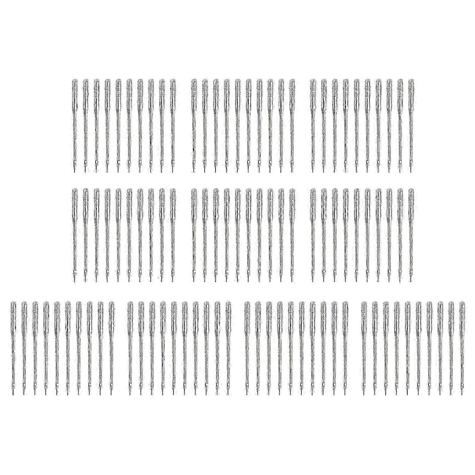100 Pcs Easy Insert Metal Sewing Needles