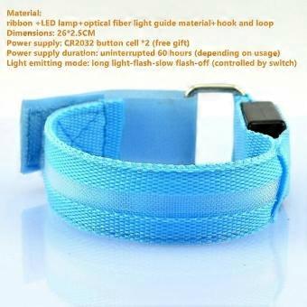 Night Running Armband LED Light Outdoor Sport Cycling Safety Belt Arm Leg Warning