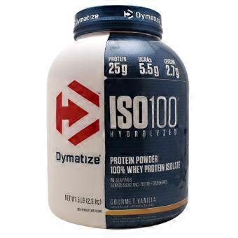 Dymatize ISO 100 Whey Protein Powder Vanilla, 5 Lbs (Pack of 1)