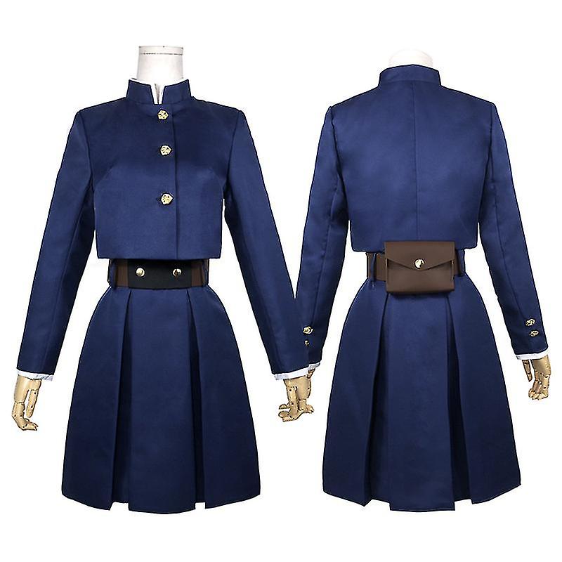 Kugisaki Nobara Kids Children Shirt Skirt Outfits Halloween Carnival Suit Cosplay Costume
