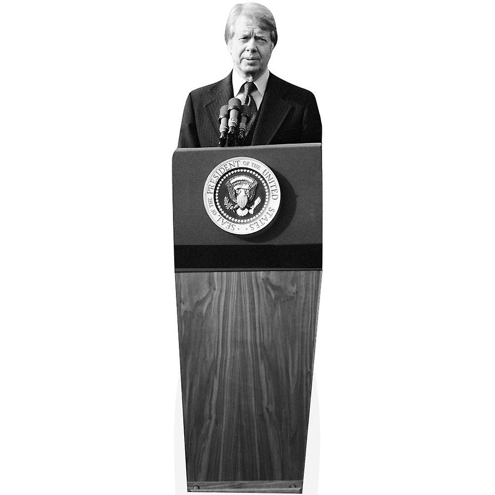 Jimmy Carter (Speech) Cardboard Cutout (lifesize OR mini size). Standee. Stand Up.