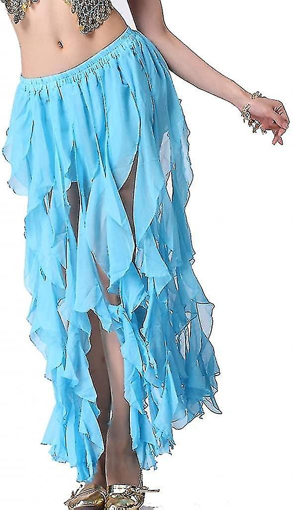 Women's Belly Dance 16pcs-curling Skirt