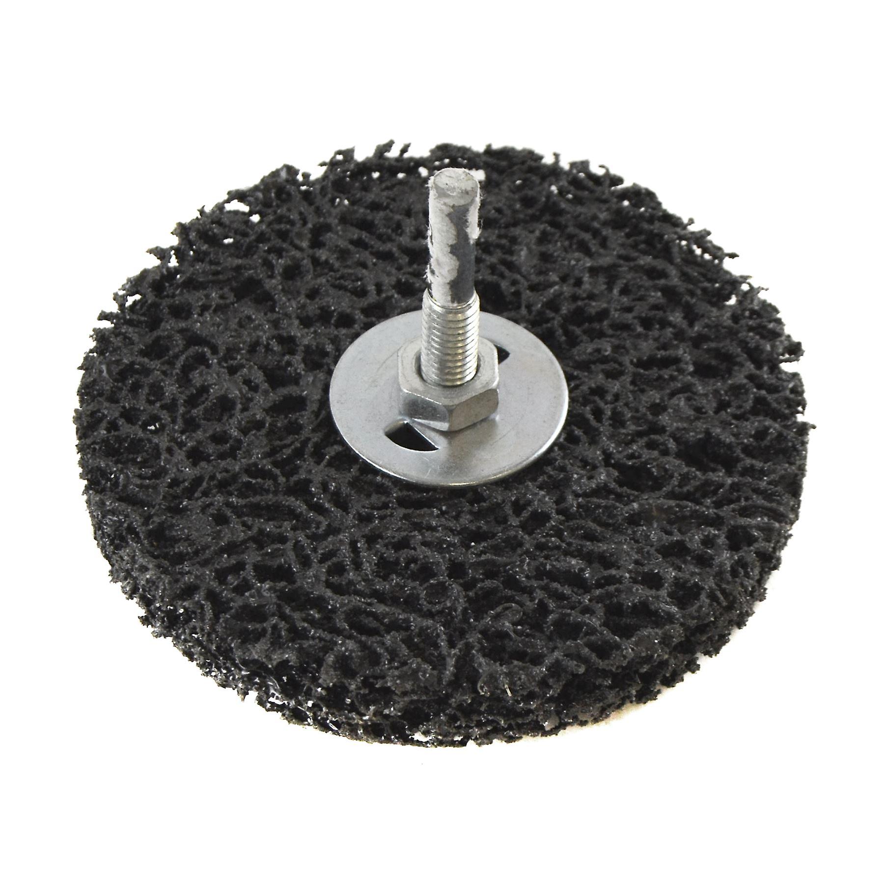 1 x 100mm Clean And Strip Disc Rust Paint Welding Spatter Removal 6mm Shank
