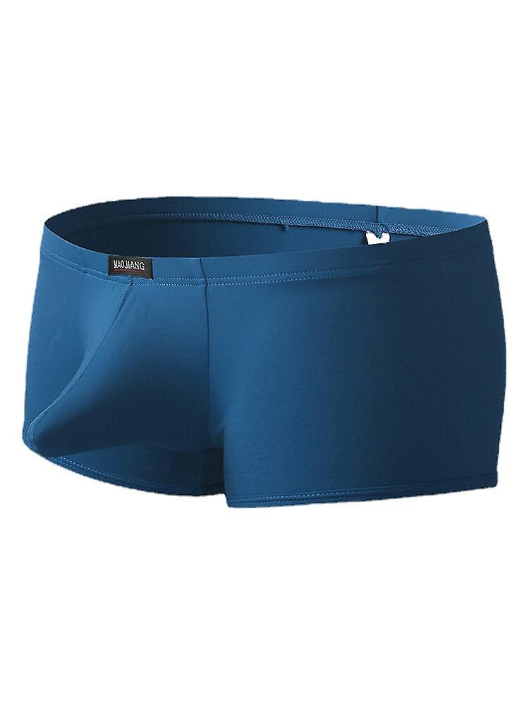 Men's Ice Silk U Convex Soft Comfy Boxer Briefs