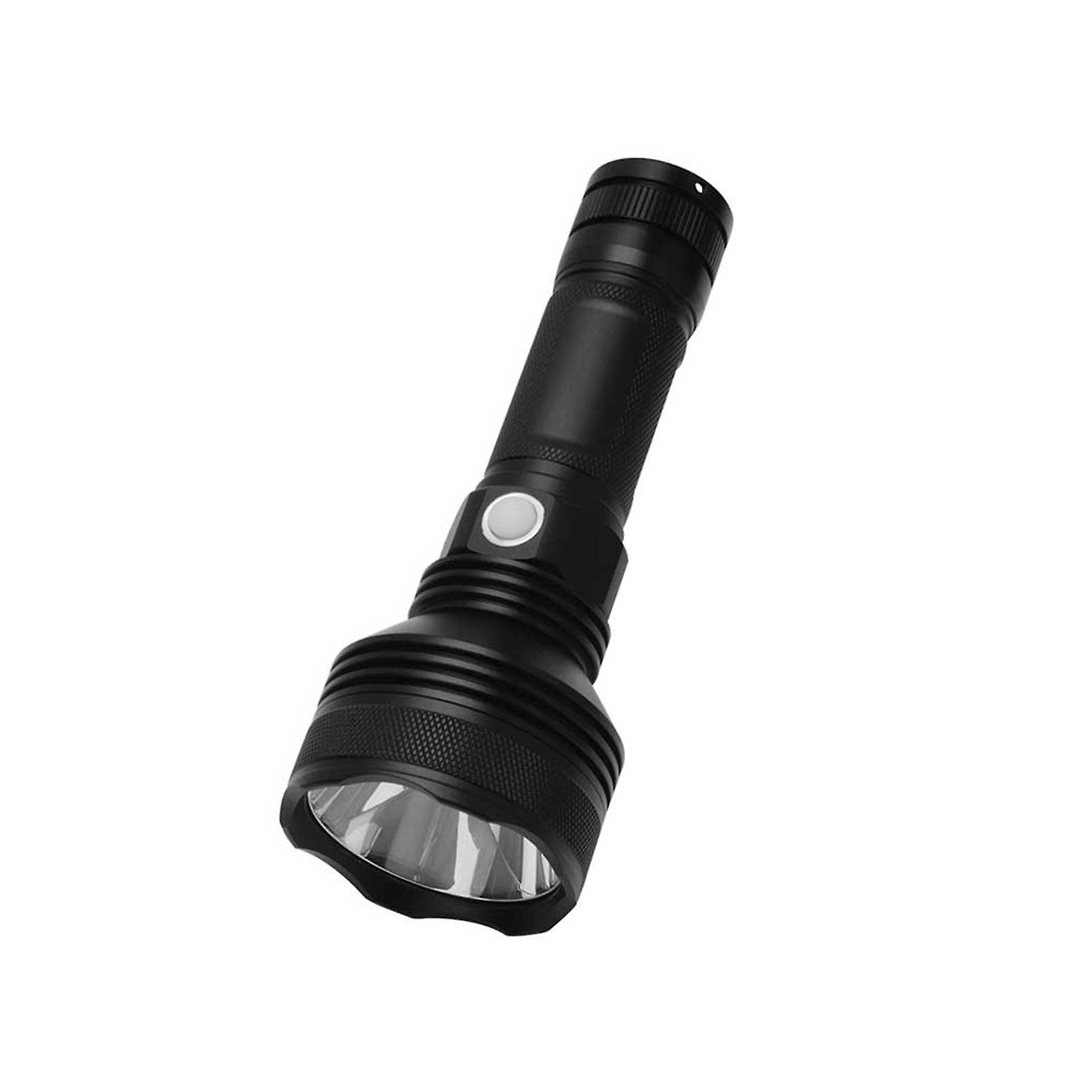 High Power Wide Range Flashlight Aluminum Alloy Sturdy Shell Lightweight Lamp For Camping Hiking Fishing