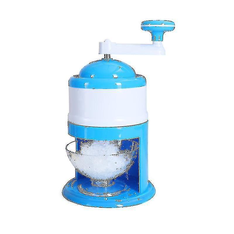 Ice Shaver Manual Hand Crank Operated Fast Crushing Ice Block Snow Cone Machine