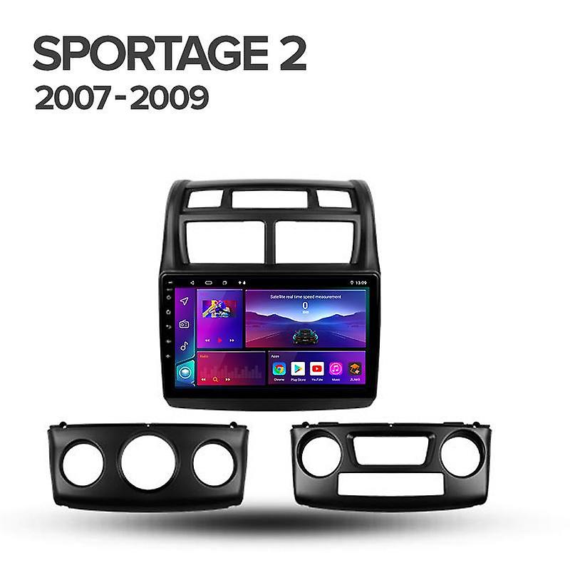 For Kia Sportage 2 2007 - 2009 Car Radio Multimedia Video Player Navigation GPS Android 2din