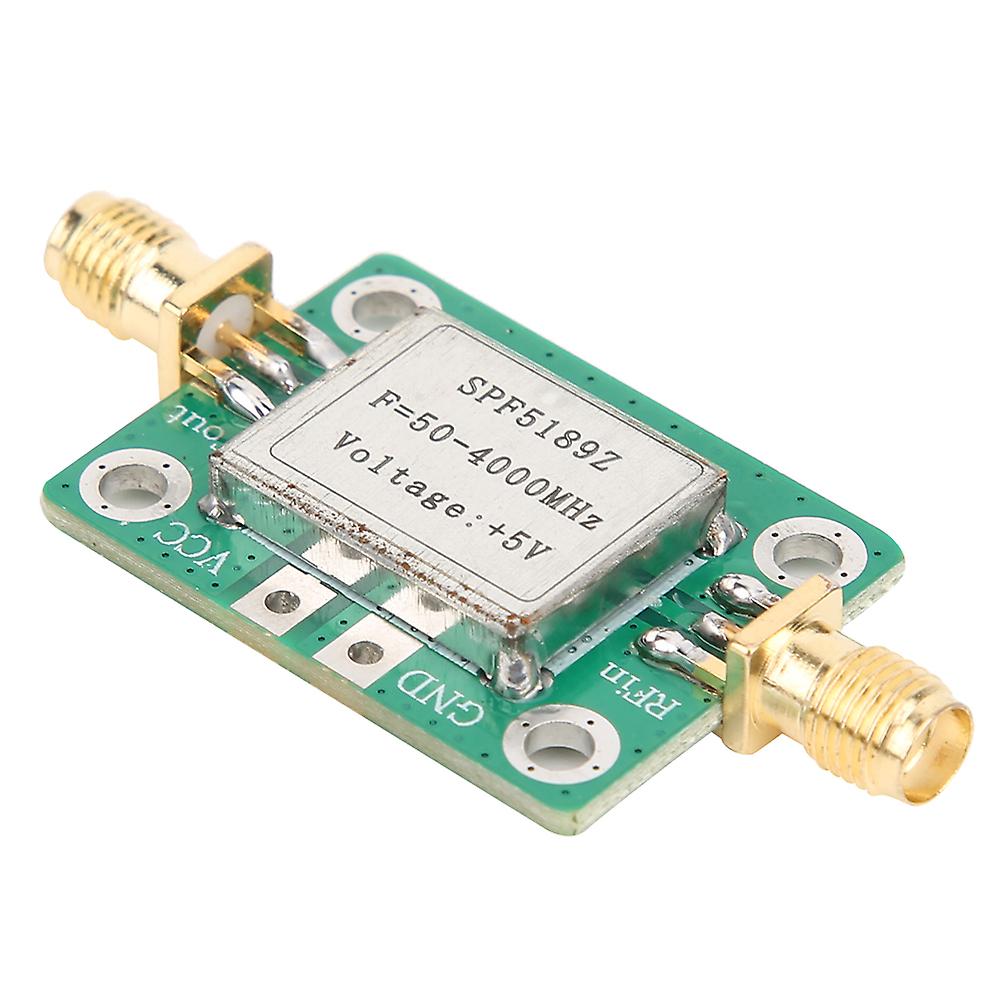 SPF5189 0.6dB RF Amplifier Module, 0.1-4000MHz Wideband LNA Signal Gain Receiver Board