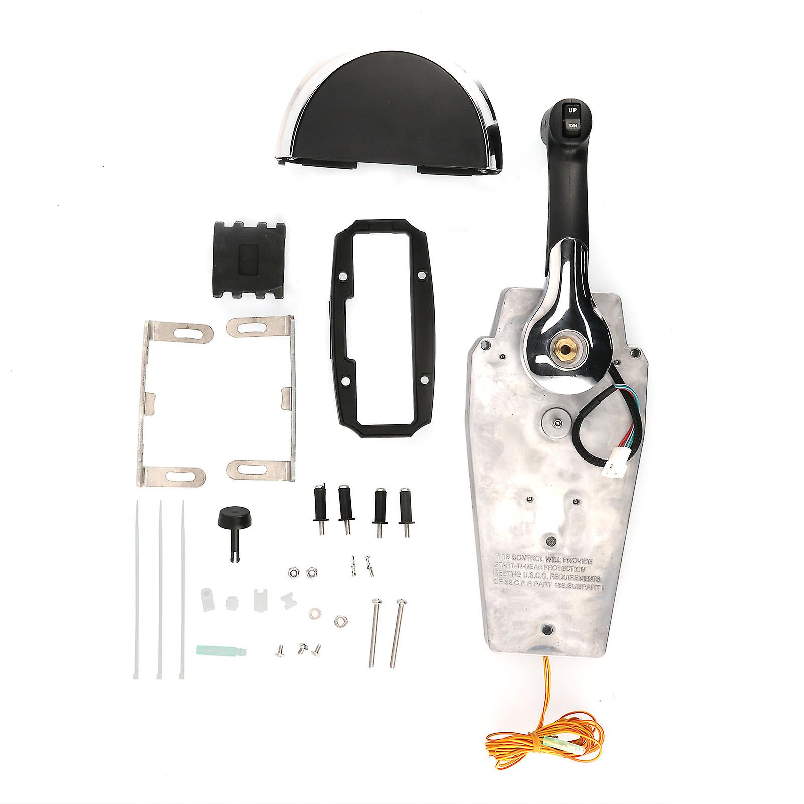 Marine Outboard Mount Control Box Top Single Engine Console Kit Top Mount Control for Newer Force 40 HP