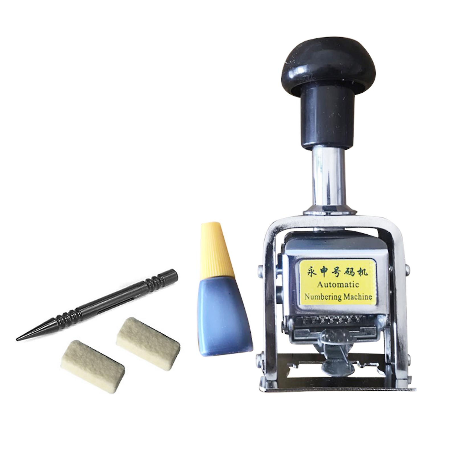 Number Machine 7 Position Automatic Numbering Machine Marking Digital Stamp