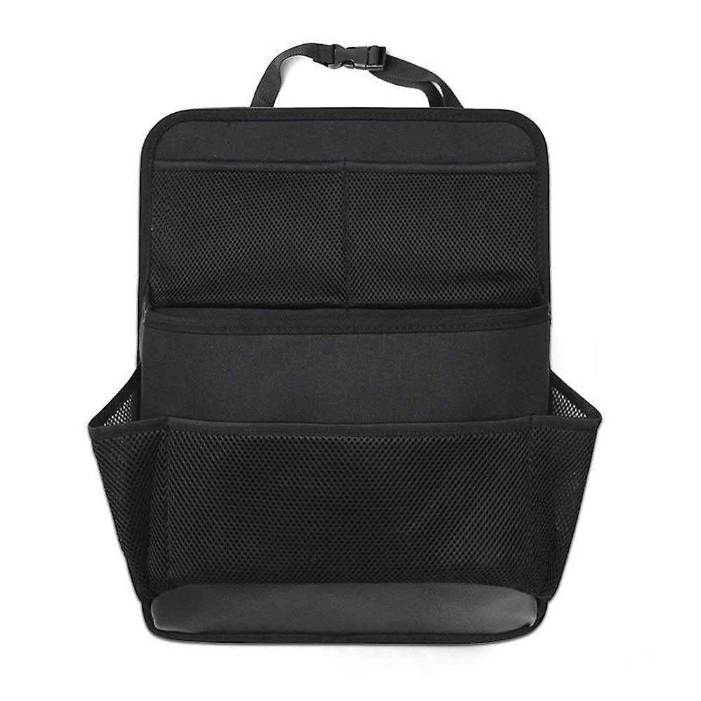 Car Storage Bag With Large Capacity Net Pocket Universal Auto Backseat