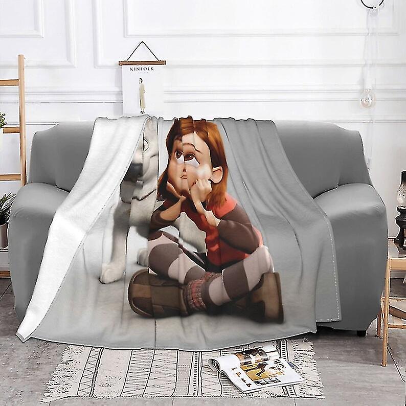 Custom Name Blanket Disney Bolt Tapestry Personalized Blankets Birthday Gift Customized Diy