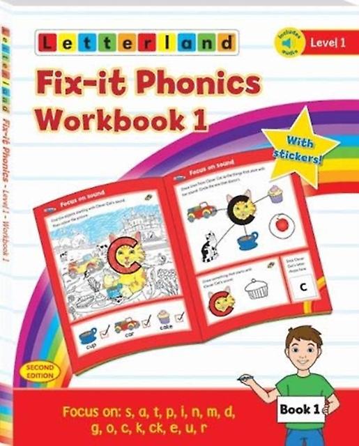 Fixit Phonics  Level 1  Workbook 1 2nd Edition by Lisa Holt Paperback