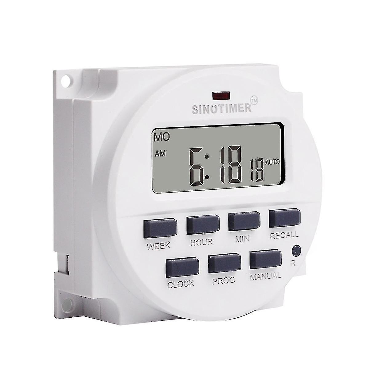 Tm618h-4 Dc 12v Volt Voltage Output Digital 7 Weekly Programmable Timer Switch Time Relay Controller 12v Timer-yu