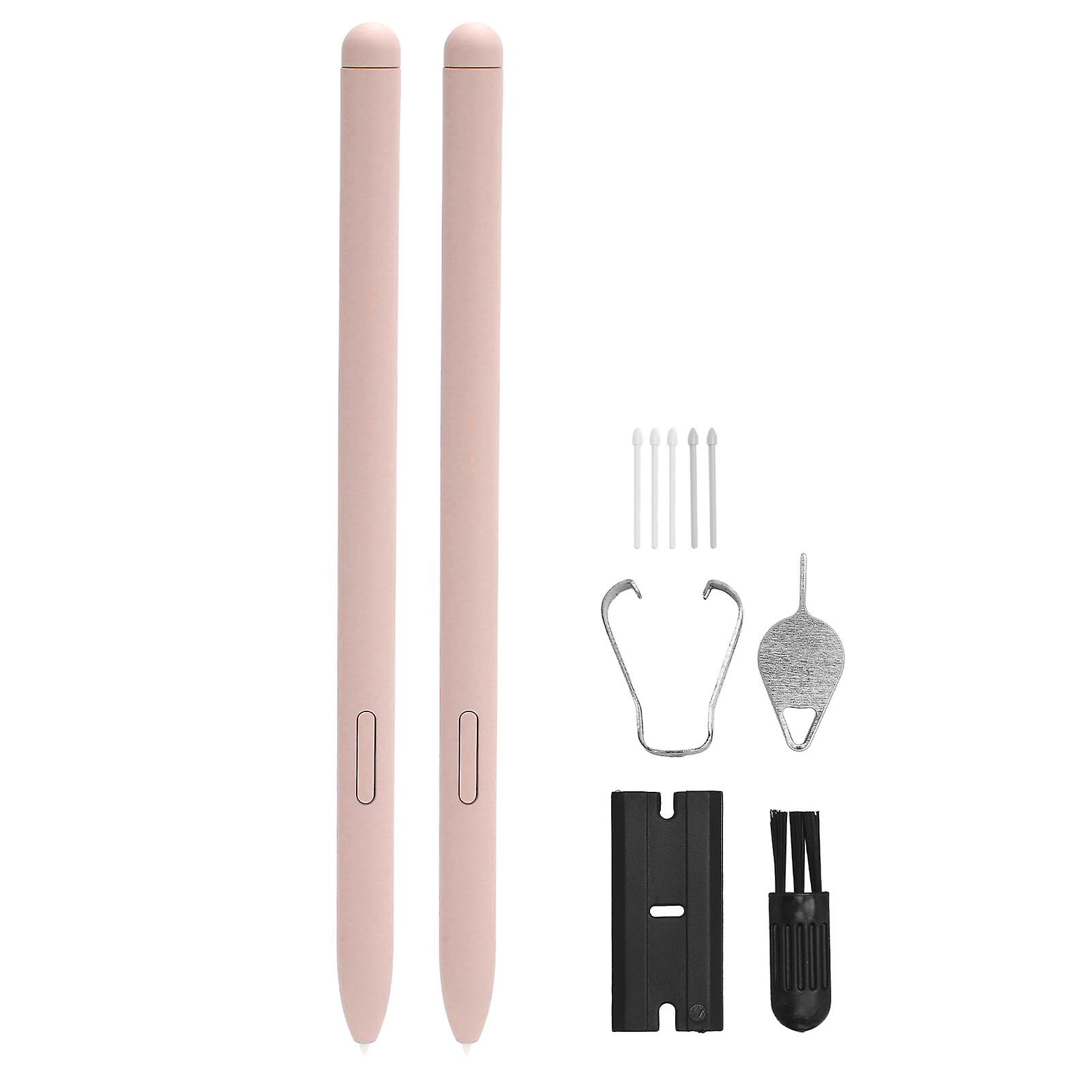 2 Pcs Stylus Touch Pen for Galaxy Tab S6 Lite High Sensitivity Tablet Computer Pen Replacement with Tip Pink