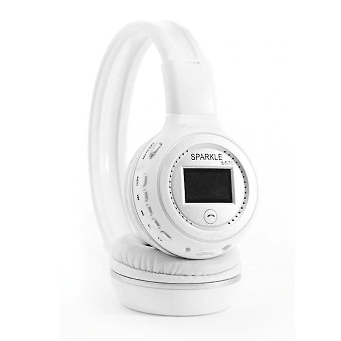 Casque Audio Bluetooth Pliable Sans Fil Avec Radio Fm Et Lecteur Mp3 Rouge Bleu Yonis 3615617025505