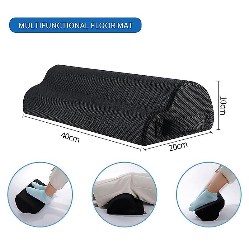 Kussen Lab Ergonomische Voetsteun Onder Bureau - Memory Foam Met Massagerand Voor Rug- En Heuppijn, Thuis En Kantoor