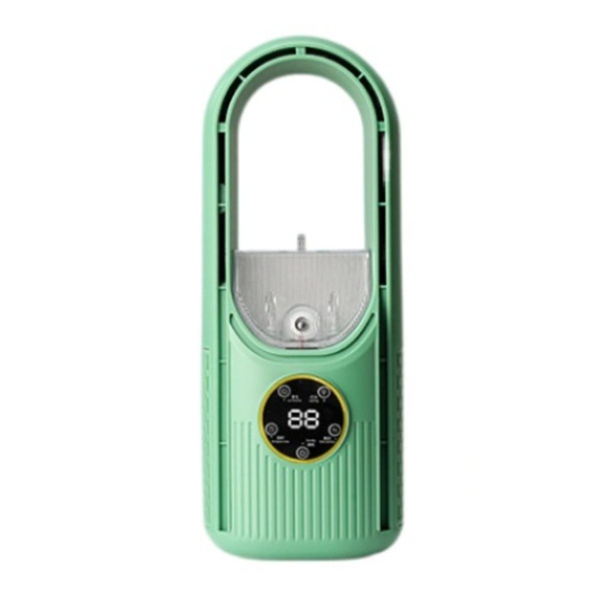 Portable Electric Air Cooler Leafless Fan 6 Speed Silent Timer Air Conditioner Cooling Fan Humidifi