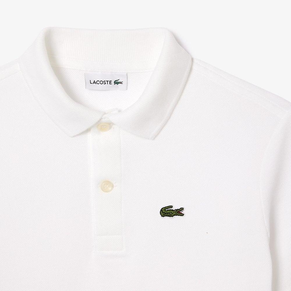 Kids Lacoste Boys Lacoste Boy s White Polo Shirt Fruugo UK