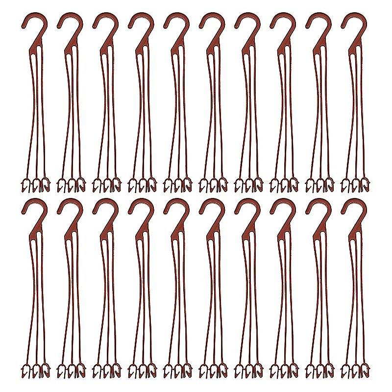 50pcs Plastic Hanging Hooks