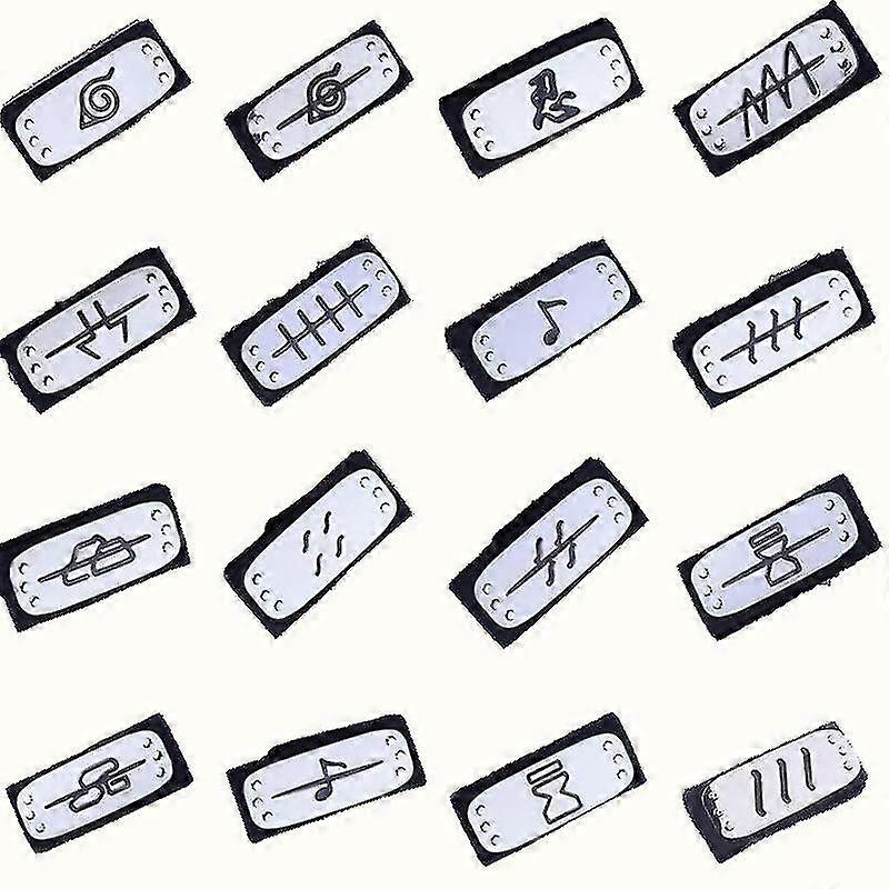 מצח קונוהא מורד סרט ראש נארוטו קאקאשי סאסקה משחק תפקידים אביזרים 16 כיסויי ראש