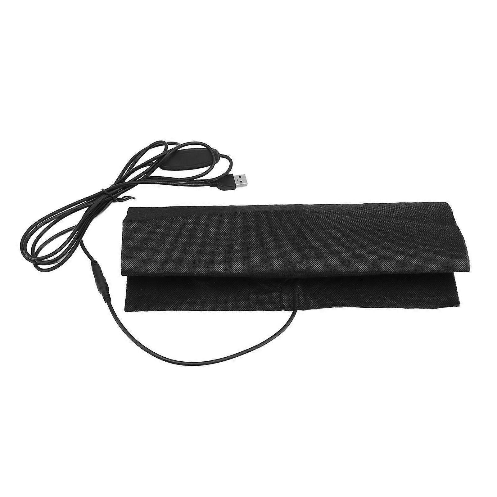 Heating Pad 30x30cm Adjustable Temperature Quick Heating Folding USB DC 5V for Home Office 