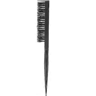 Hair Styling Comb Lick Back Hair Bristle Brush Hairdressing Tail Comb for Women (23.7x2.9cm)