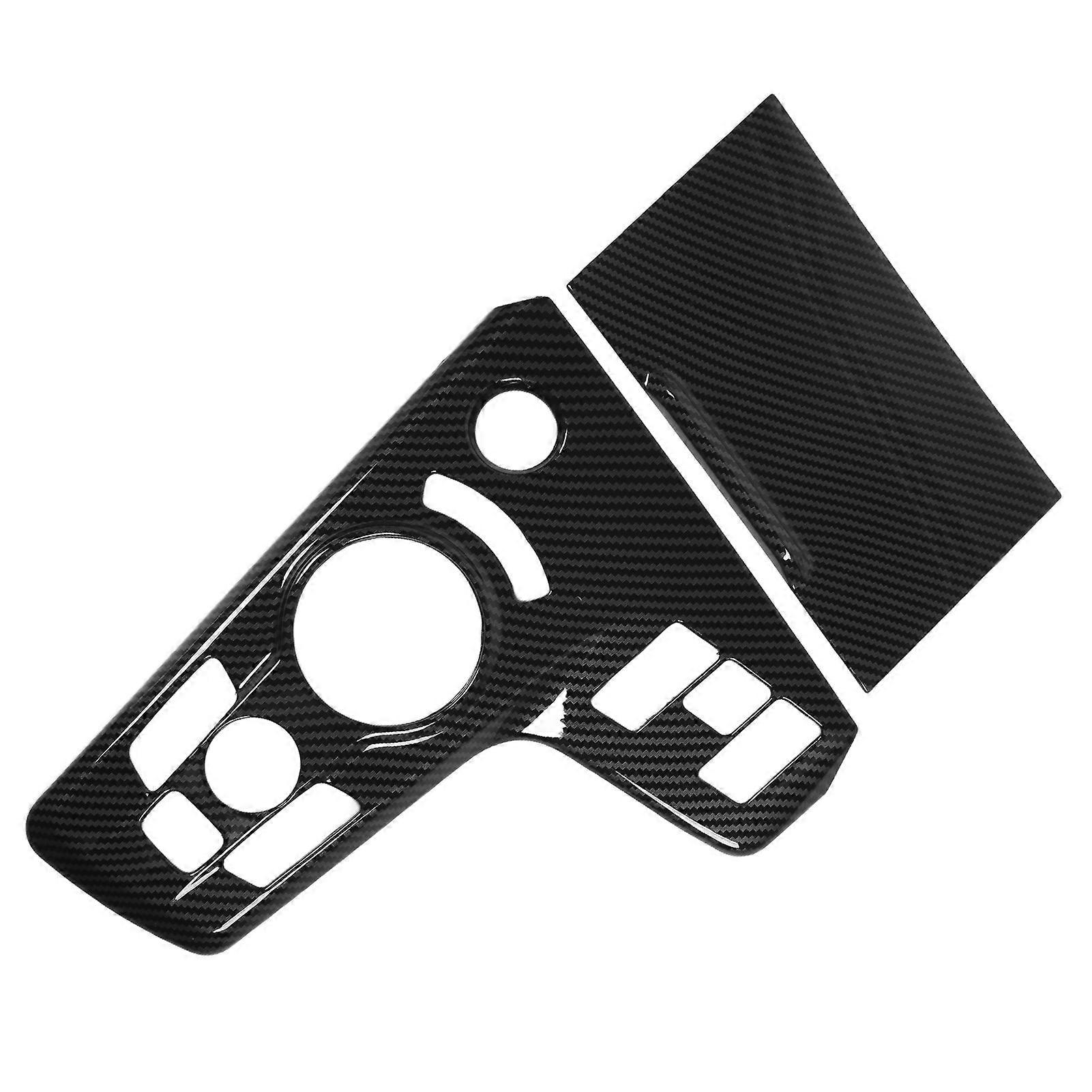 Gear Shift Panel Cover Rust Proof Comfortable Touch Carbon Pattern Replacement For Kia Sportage Hybrid SUV 2022+ E2U811