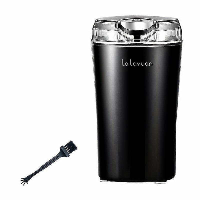 200W Stainless Steel Electric Coffee & Spice Grinder - Quiet, One-Touch Operation for Freshly Ground Beans, Nuts & Spices - Large 80g/3oz to 12 Cup Ca