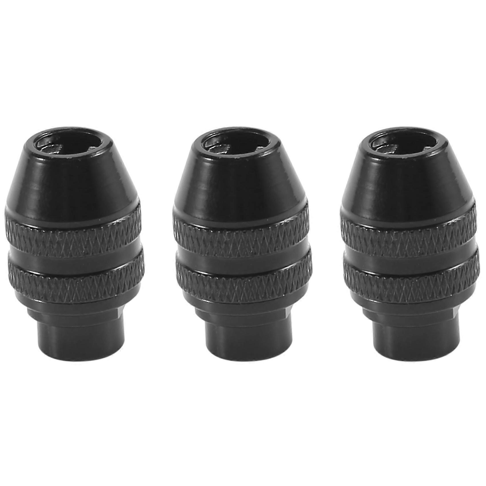 3Pcs Multi Quick Change Keyless Chuck Universal Chuck Replacement for 4486 Rotary Tools 3000 4000 7700 8200